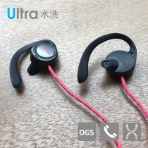 [視訊耳機防疫價] TOPlay聽不累 水洗運動耳機 HW303陽光紅  #防水 #一整天超舒適